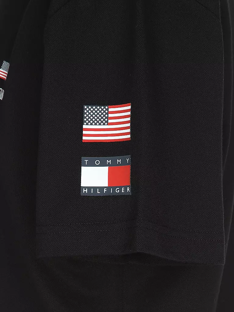 TOMMY HILFIGER | Poloshirt TH x SailGP | schwarz