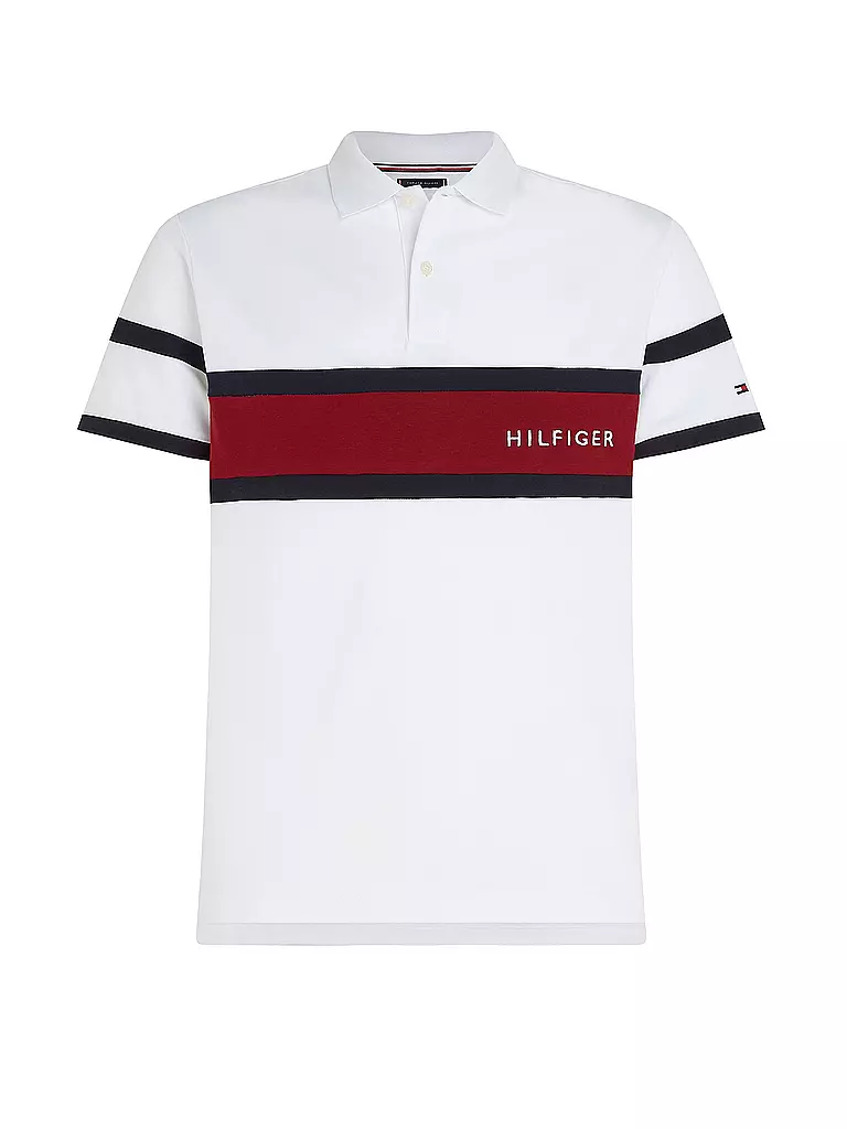 TOMMY HILFIGER | Poloshirt | weiss
