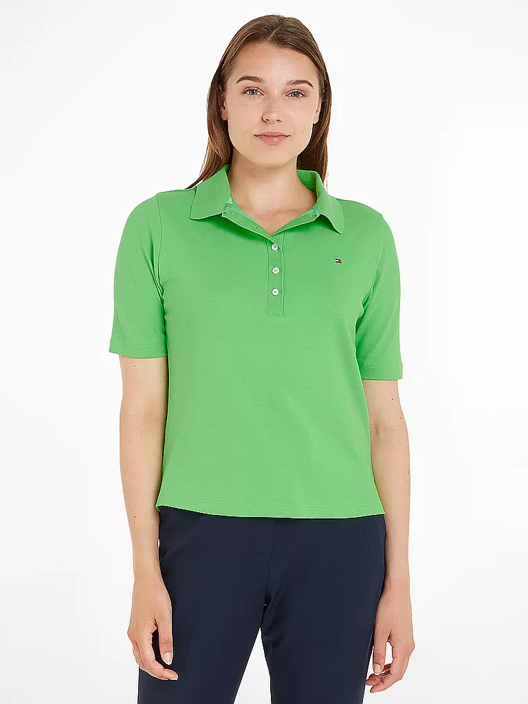 TOMMY HILFIGER | Poloshirt | grün