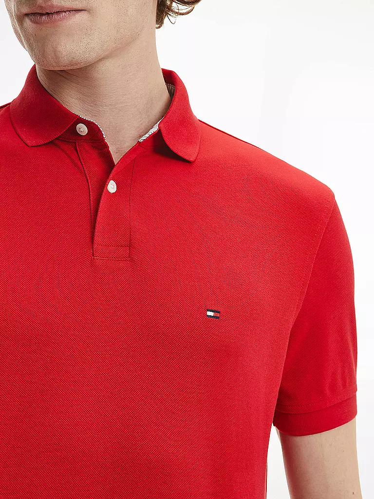 TOMMY HILFIGER | Poloshirt | rot