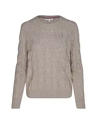TOMMY HILFIGER | Pullover  | hellgrau