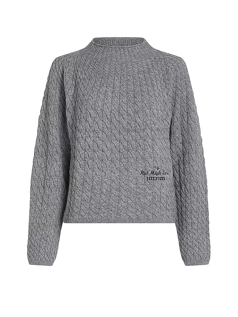 TOMMY HILFIGER | Pullover  | grau