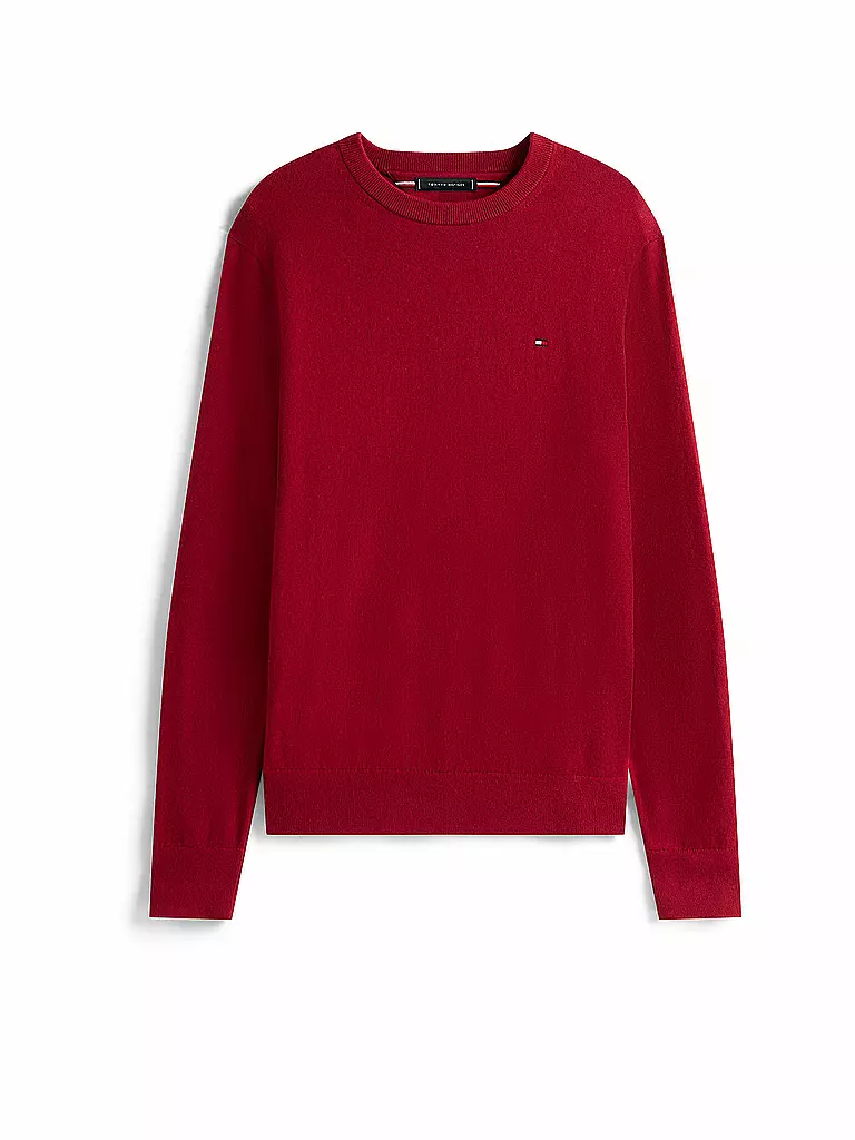 TOMMY HILFIGER | Pullover  | rot