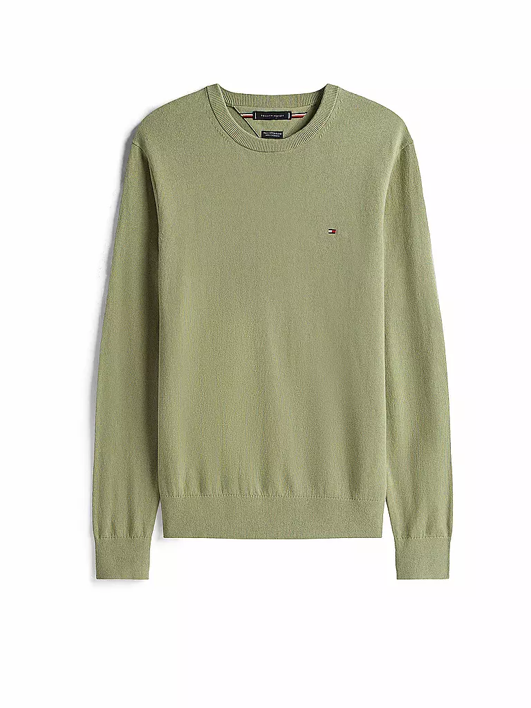TOMMY HILFIGER | Pullover  | hellgrün