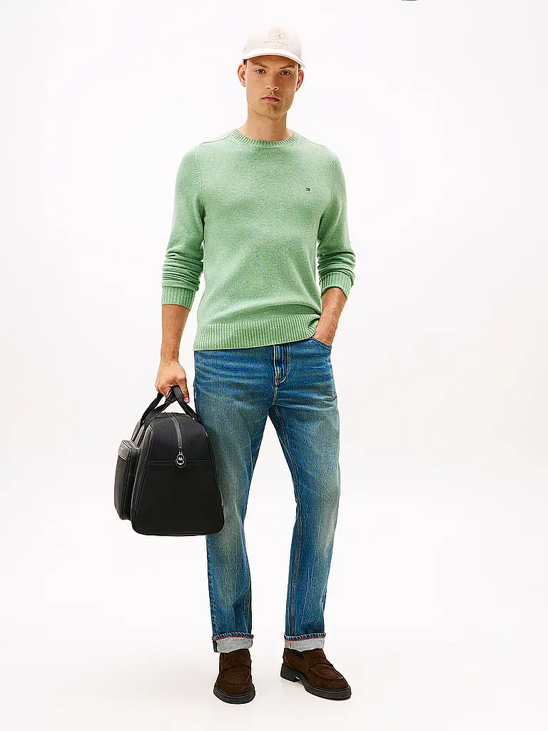 TOMMY HILFIGER | Pullover  | hellgrün