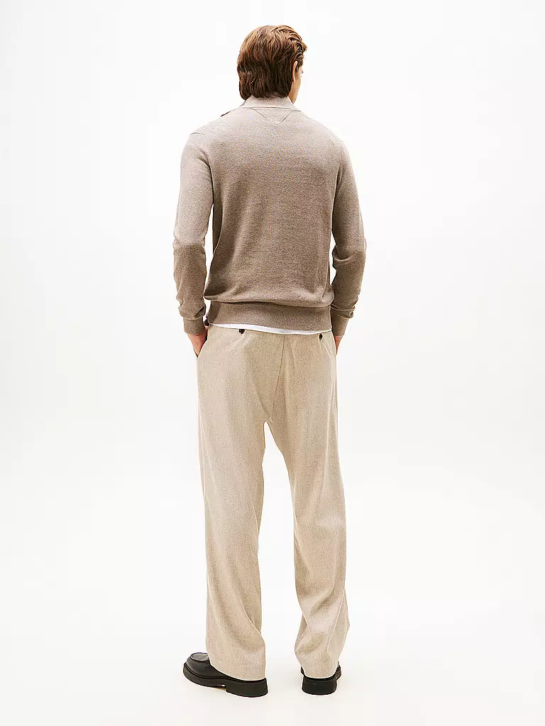 TOMMY HILFIGER | Pullover  | braun