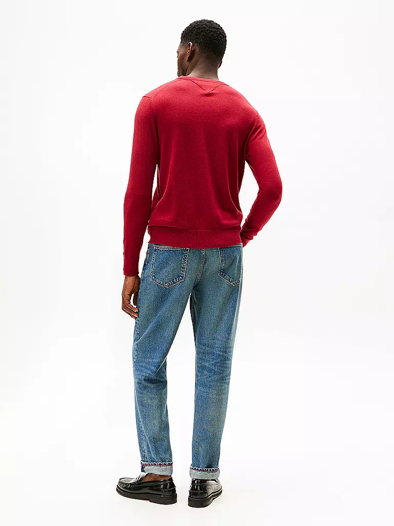 TOMMY HILFIGER | Pullover  | rot