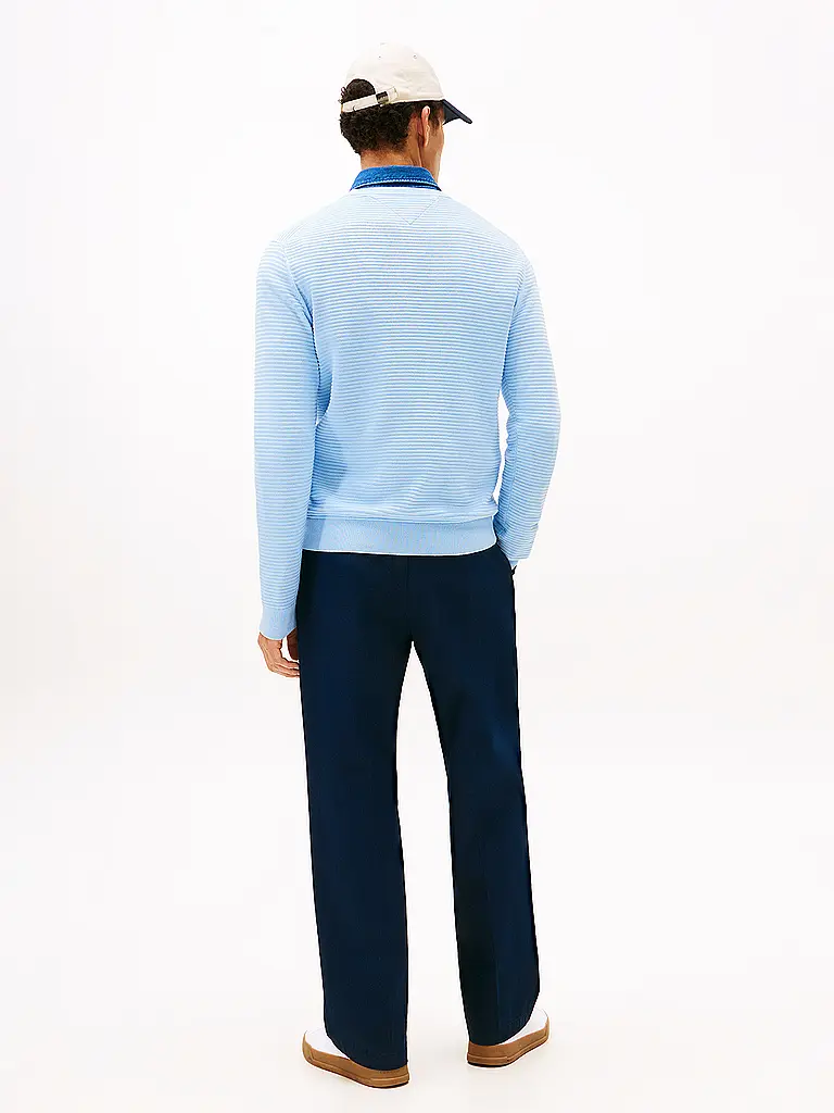 TOMMY HILFIGER | Pullover  | Hellblau