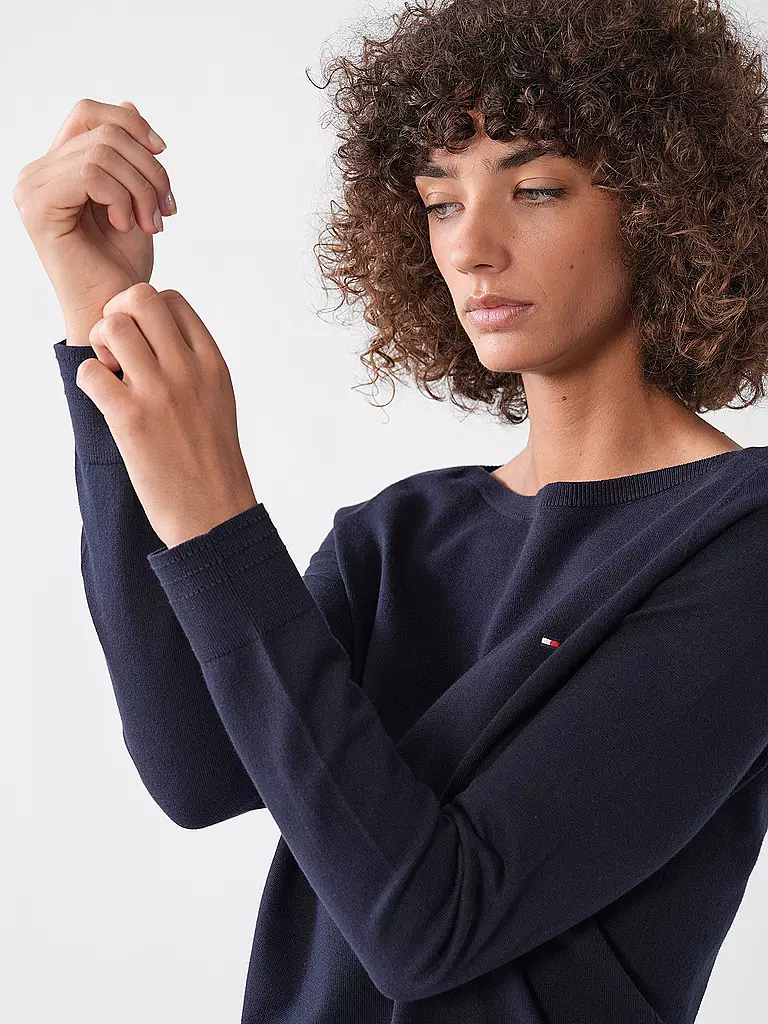 TOMMY HILFIGER | Pullover  | dunkelblau