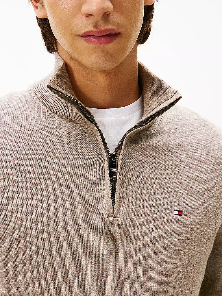 TOMMY HILFIGER | Pullover  | braun
