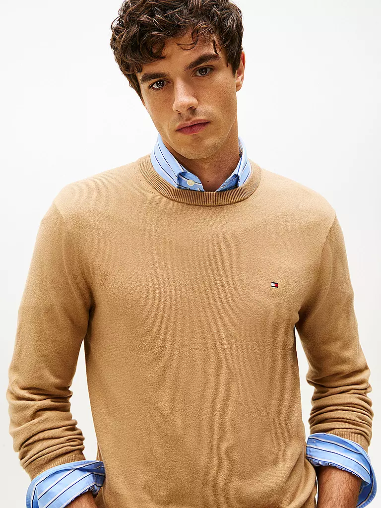 TOMMY HILFIGER | Pullover  | camel