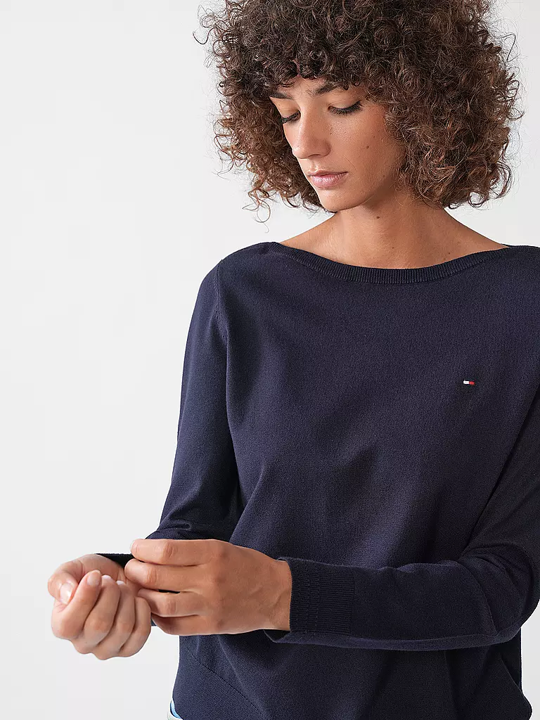 TOMMY HILFIGER | Pullover  | dunkelblau