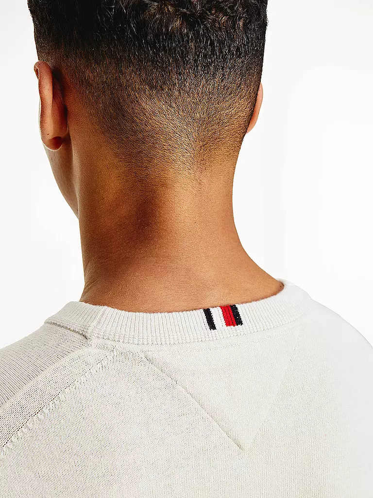 TOMMY HILFIGER | Pullover Cotton Cashmere | weiss
