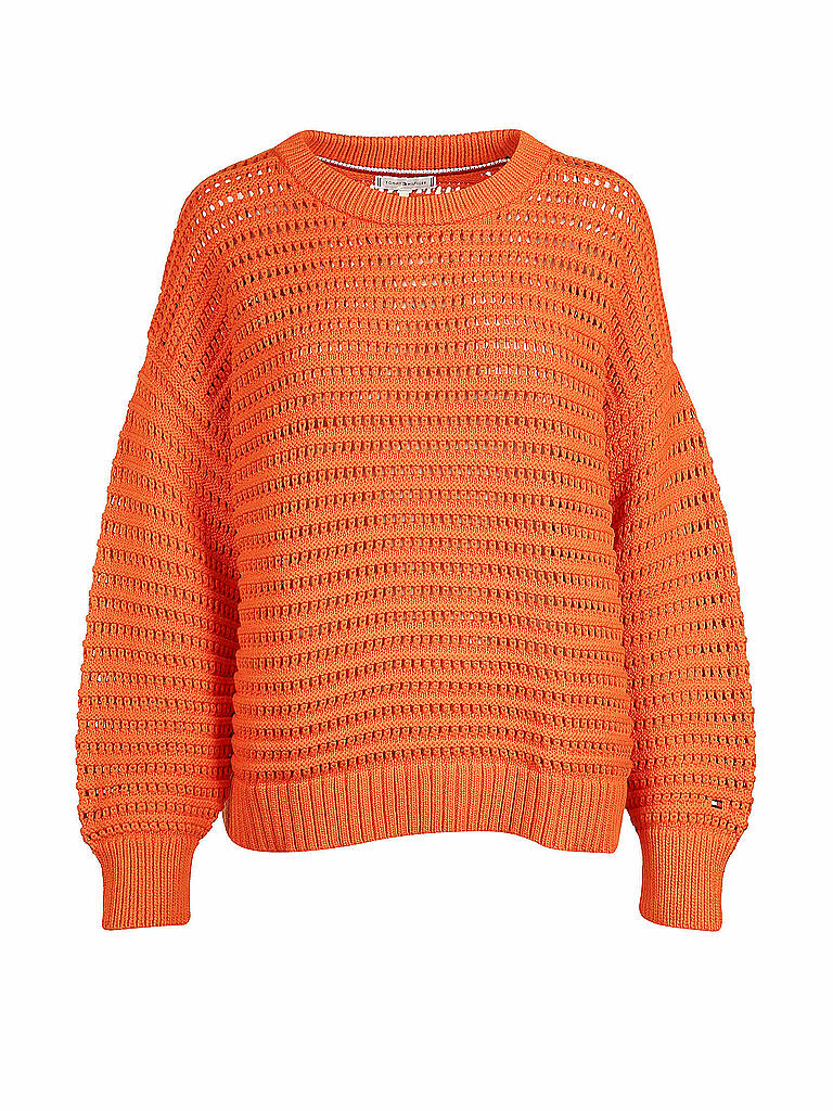 TOMMY HILFIGER | Pullover Oversized Fit VANAH | orange