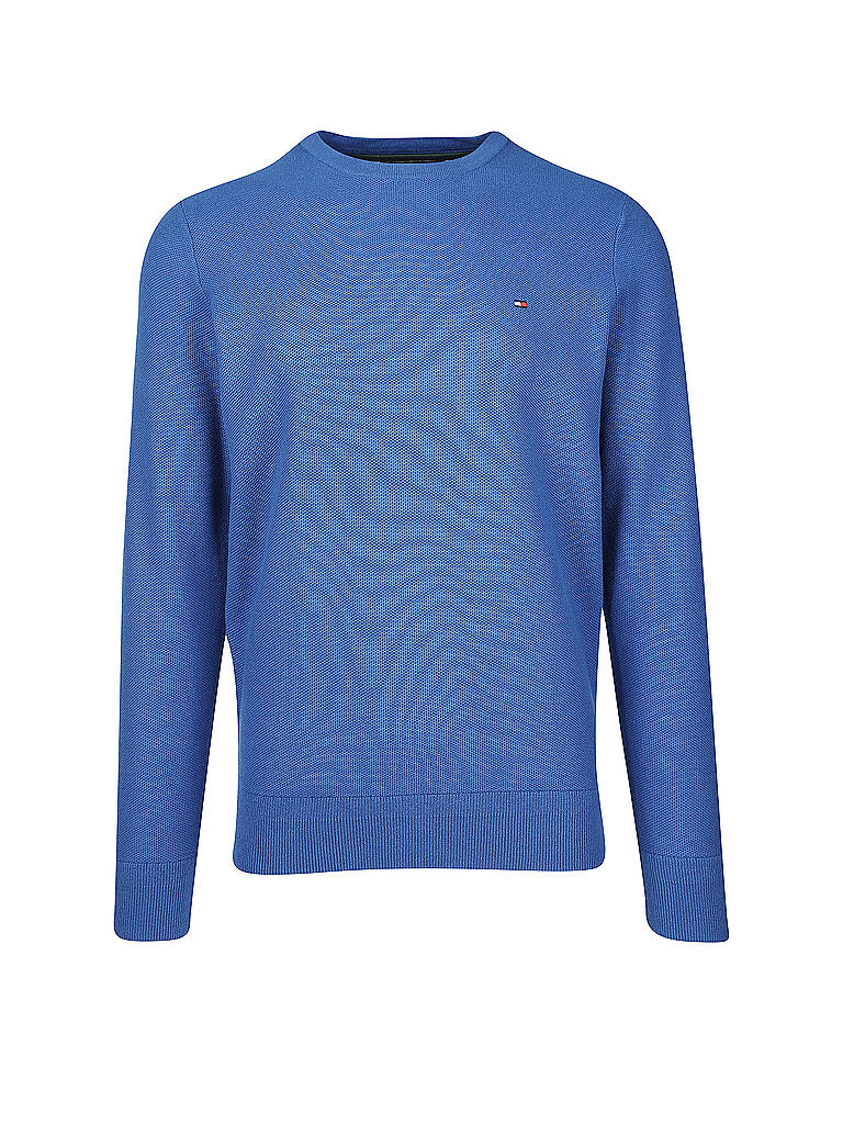TOMMY HILFIGER | Pullover Regular Fit  | blau