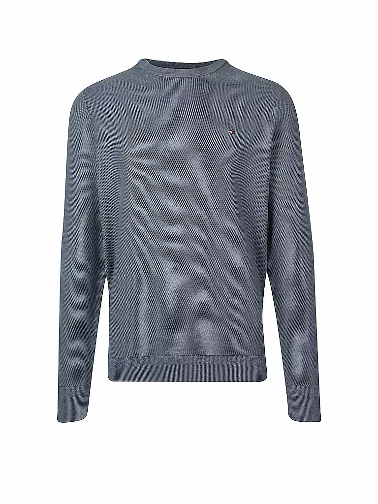 TOMMY HILFIGER | Pullover Regular Fit  | blau