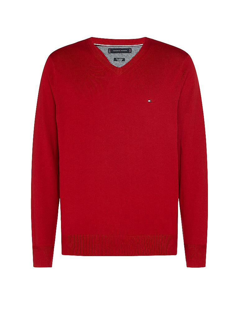 TOMMY HILFIGER | Pullover | rot