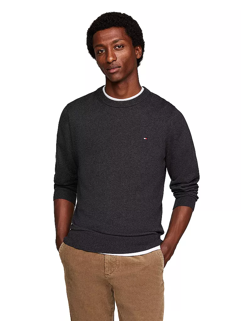 TOMMY HILFIGER | Pullover | grau