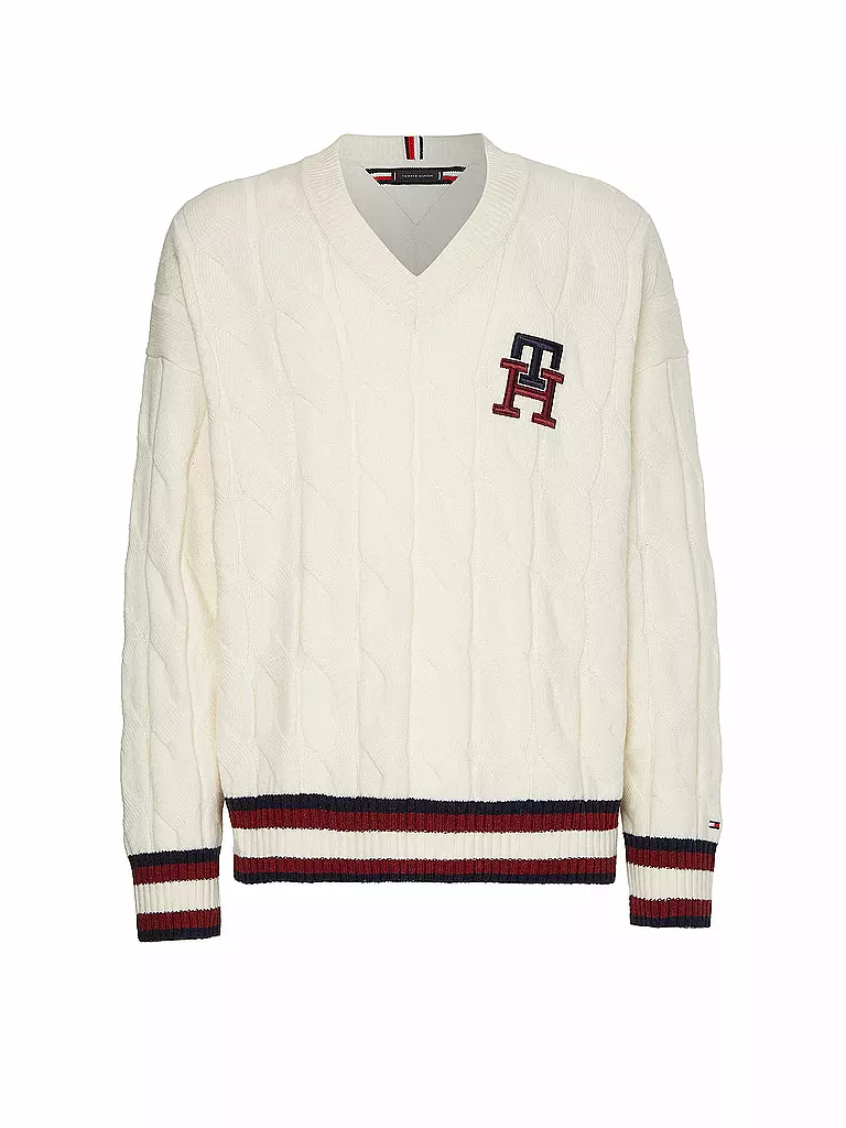 TOMMY HILFIGER | Pullover | weiss