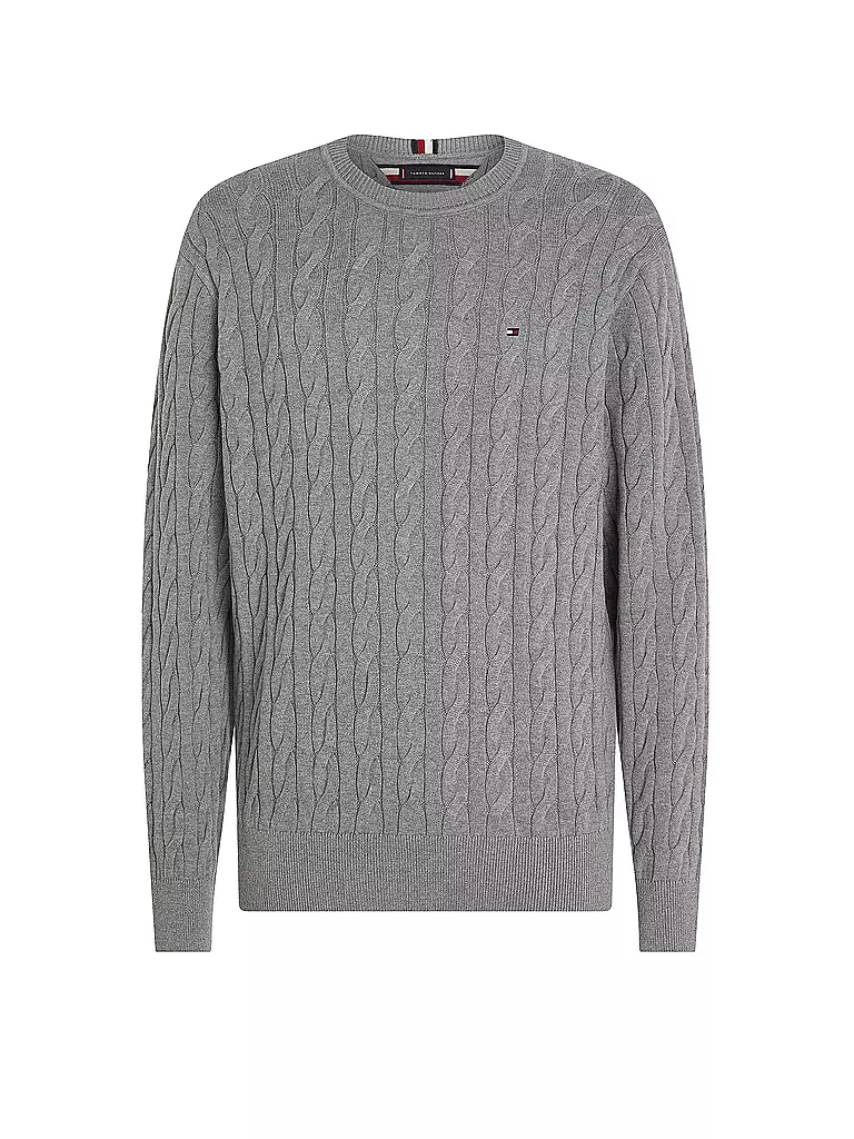 TOMMY HILFIGER | Pullover | hellgrau