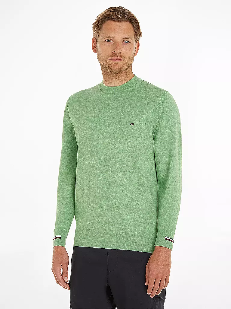 TOMMY HILFIGER | Pullover | grün