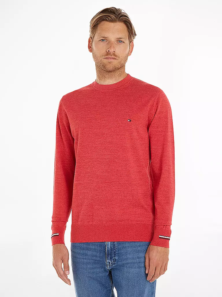 TOMMY HILFIGER | Pullover | rot