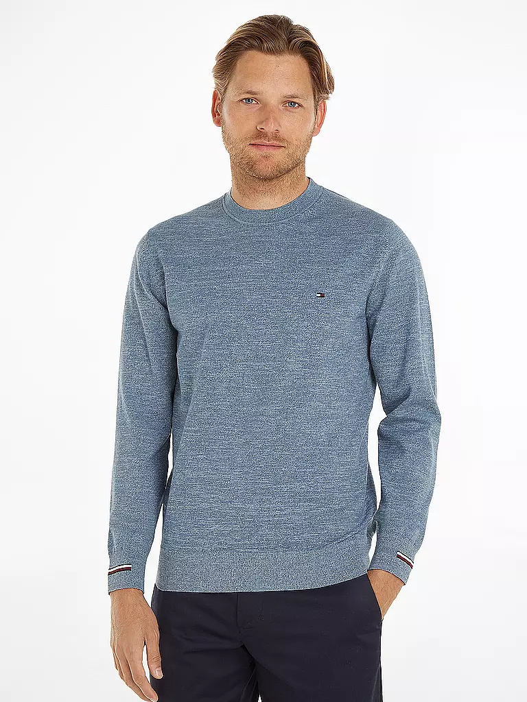 TOMMY HILFIGER | Pullover | blau