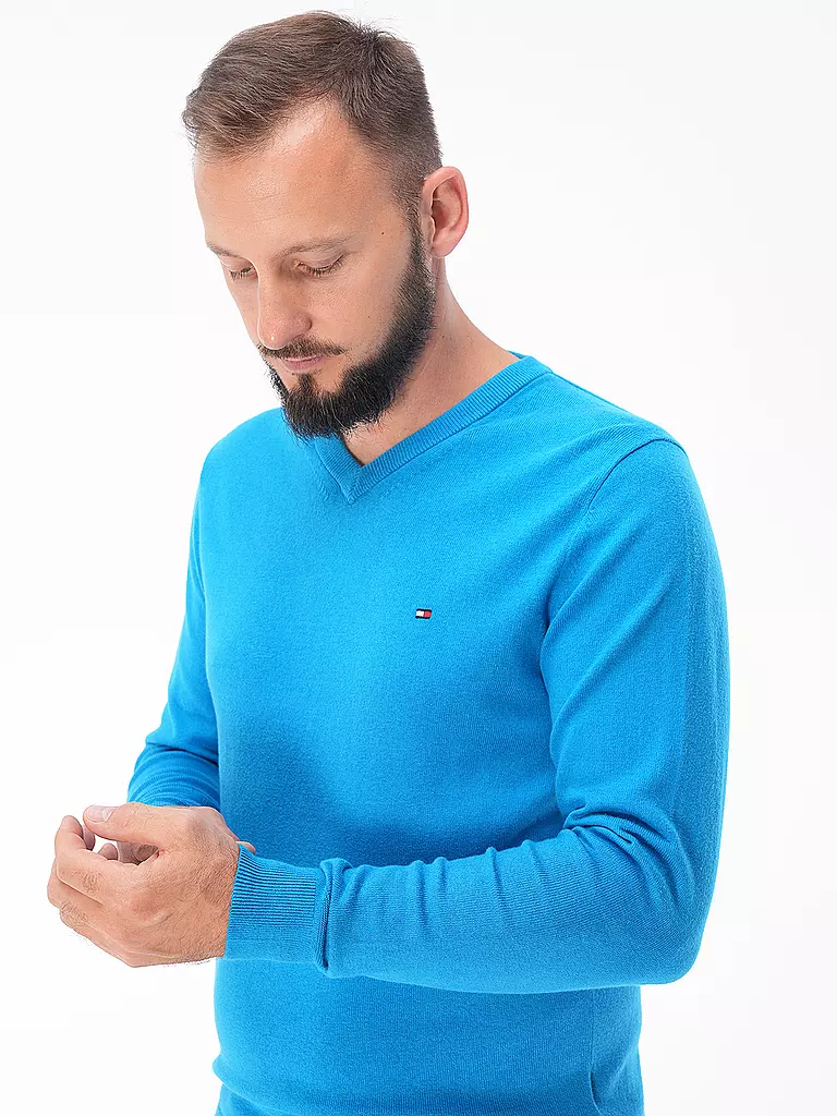 TOMMY HILFIGER | Pullover | hellblau