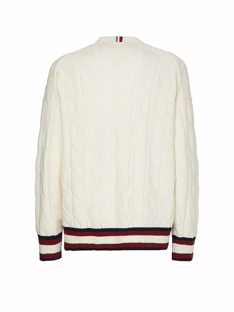 TOMMY HILFIGER | Pullover | weiss