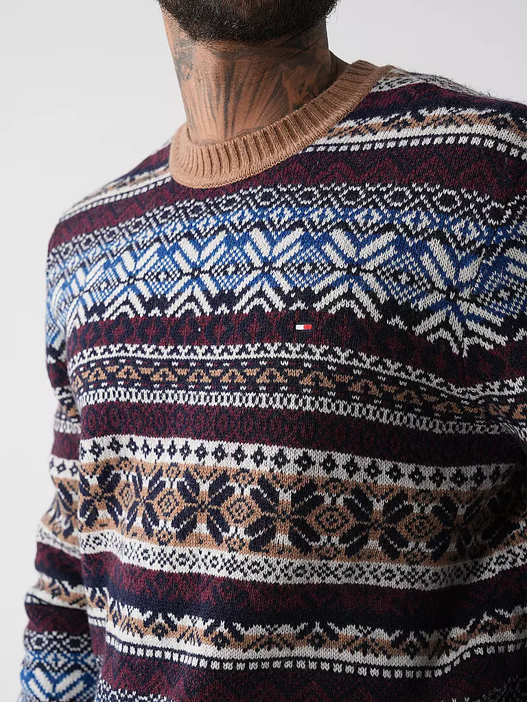 TOMMY HILFIGER | Pullover | braun