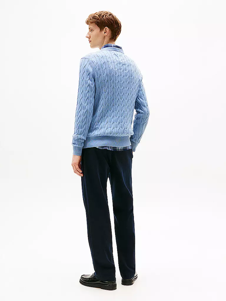 TOMMY HILFIGER | Pullover | dunkelrot