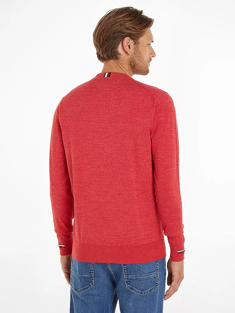 TOMMY HILFIGER | Pullover | rot