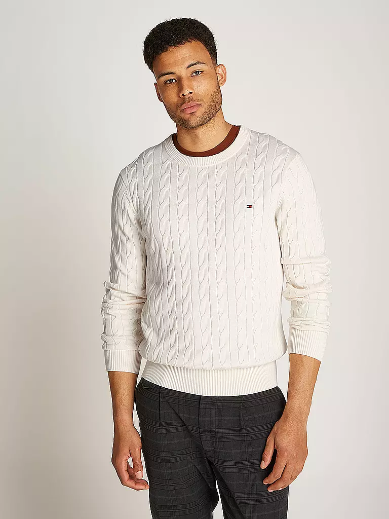 TOMMY HILFIGER | Pullover | dunkelrot