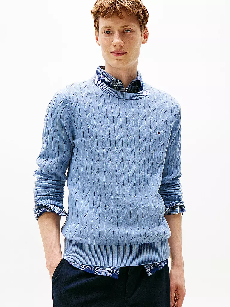 TOMMY HILFIGER | Pullover | dunkelrot