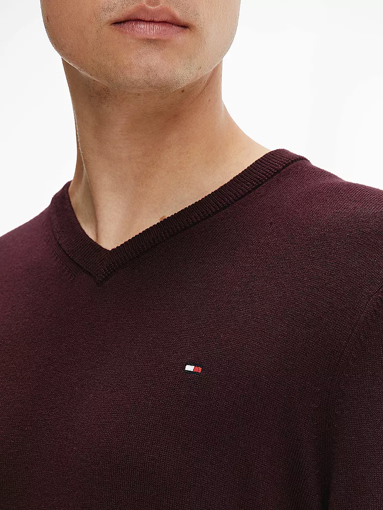 TOMMY HILFIGER | Pullover | rot