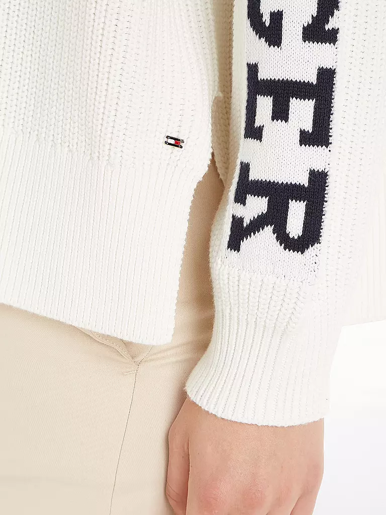 TOMMY HILFIGER | Pullover | weiss