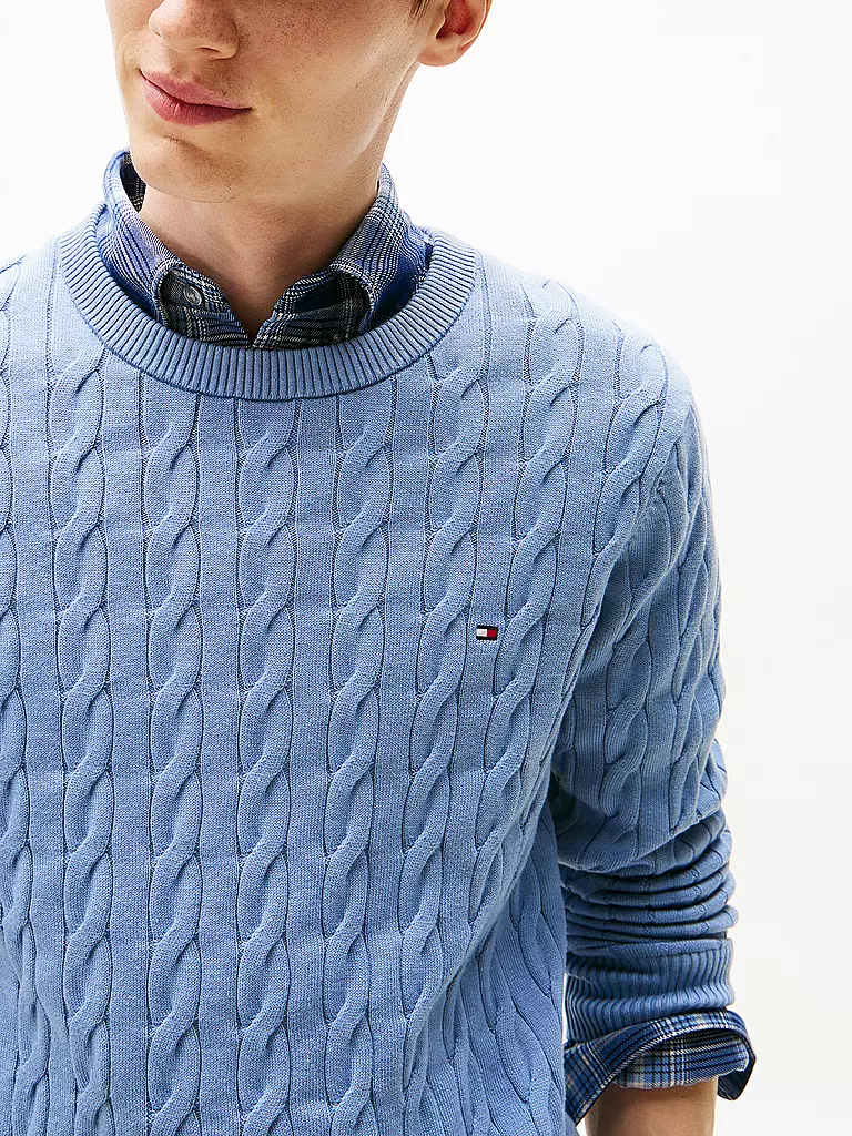 TOMMY HILFIGER | Pullover | dunkelrot