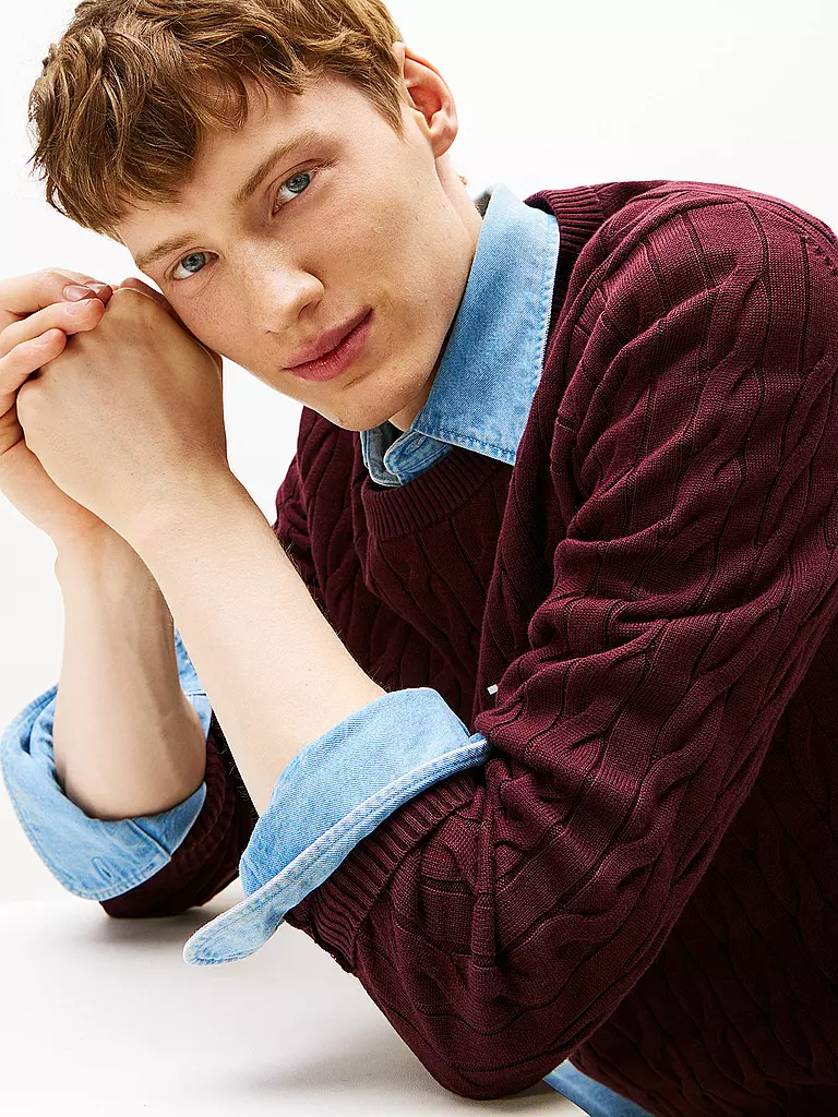 TOMMY HILFIGER | Pullover | hellblau