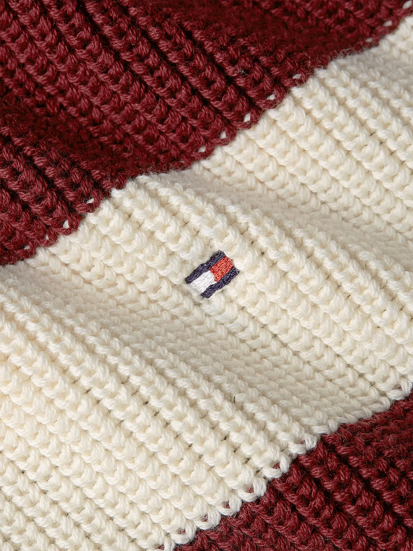 TOMMY HILFIGER | Pullover | dunkelrot