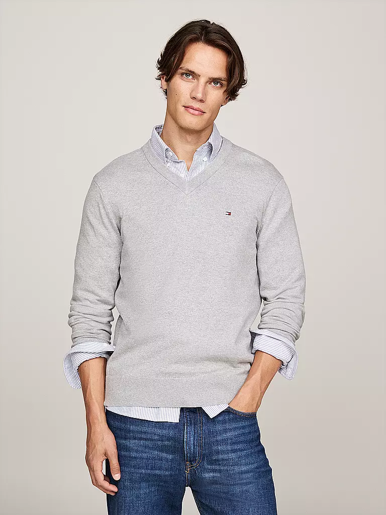 TOMMY HILFIGER | Pullover | hellblau