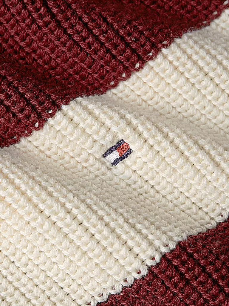 TOMMY HILFIGER | Pullover | dunkelrot