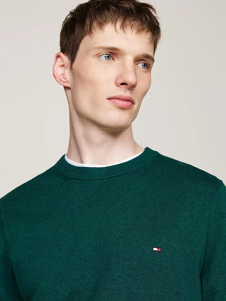 TOMMY HILFIGER | Pullover | grün