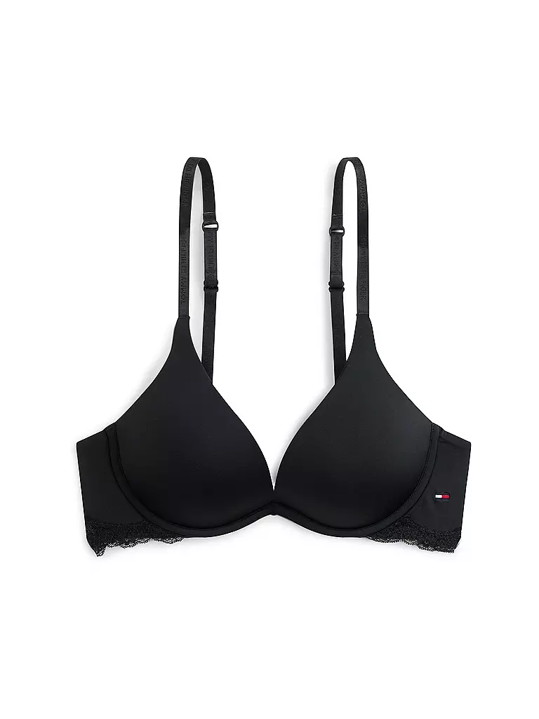 TOMMY HILFIGER | Push Up BH black | schwarz