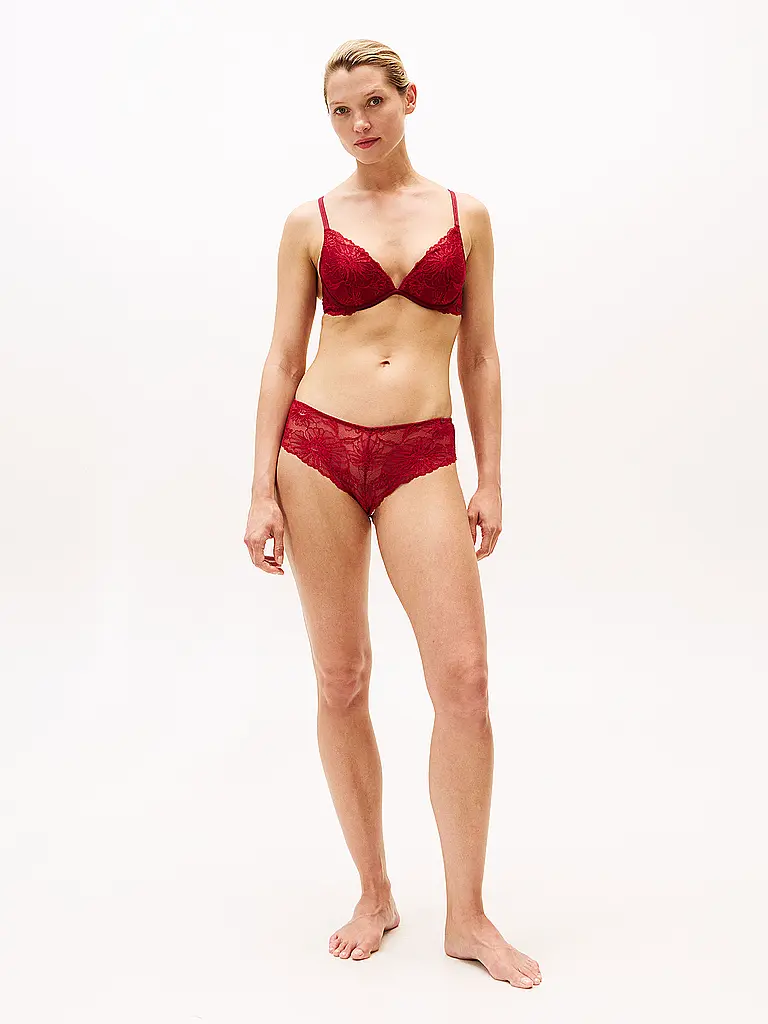 TOMMY HILFIGER | Push Up BH red | rot
