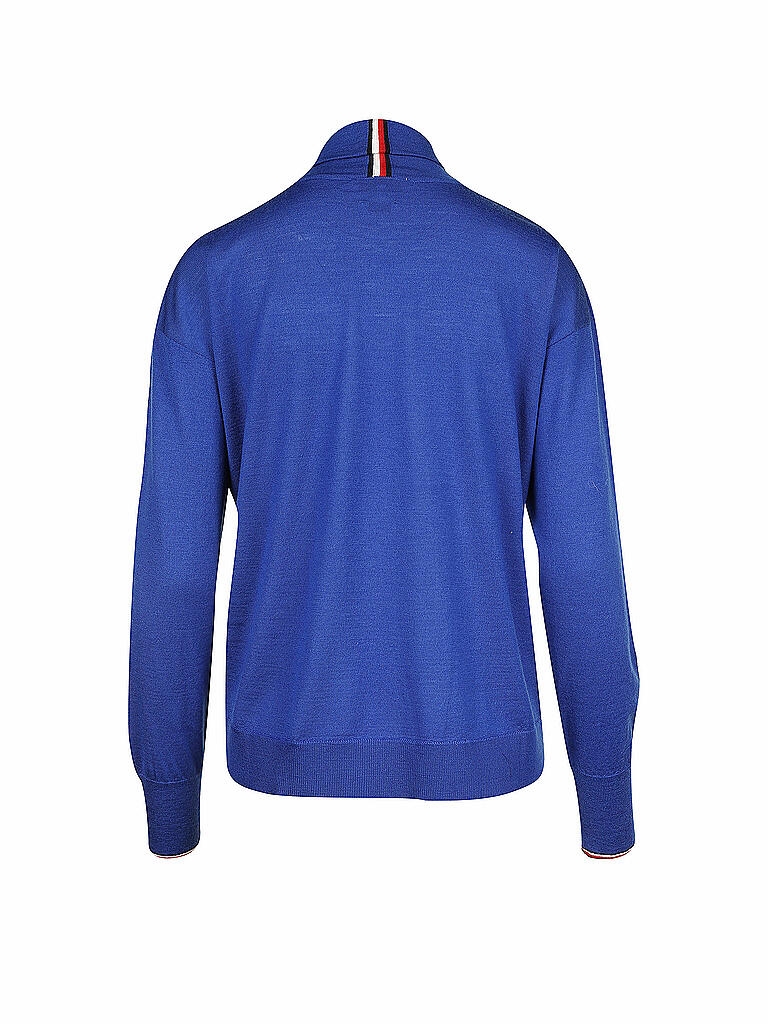 TOMMY HILFIGER | Rollkragen-Pullover | blau