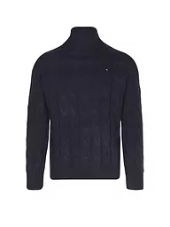 TOMMY HILFIGER | Rollkragenpullover  | dunkelblau