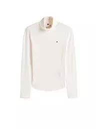 TOMMY HILFIGER | Rollkragenpullover  | weiss