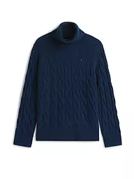 TOMMY HILFIGER | Rollkragenpullover  | dunkelblau