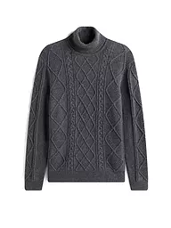 TOMMY HILFIGER | Rollkragenpullover  | grau