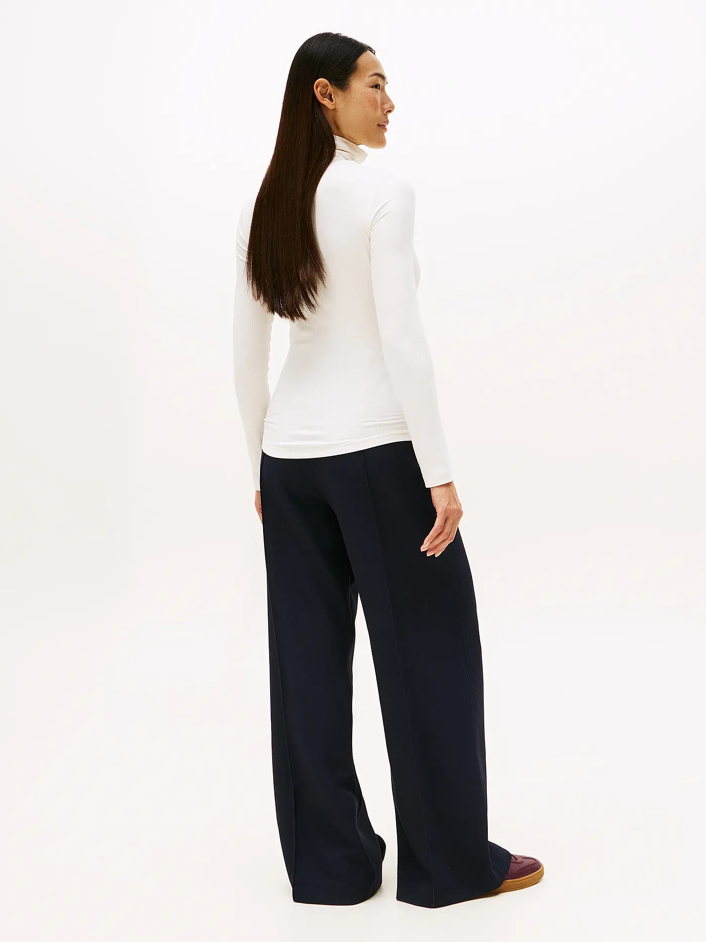 TOMMY HILFIGER | Rollkragenpullover  | weiss